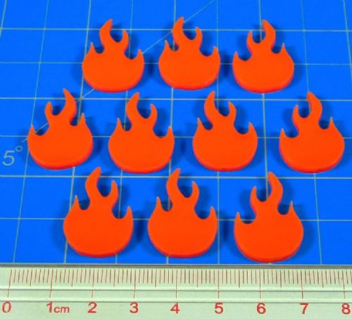 Fire Tokens for Flash Point Fire Rescue